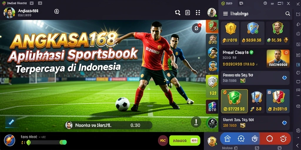 Tampilan antarmuka pengguna ANGKASA168 saat bermain sportsbook.