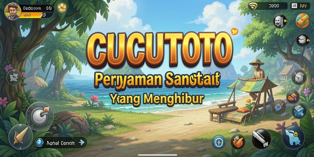 Tampilan gameplay CUCUTOTO yang menarik dan menyenangkan.