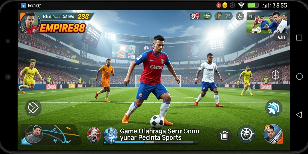 Tampilan gameplay menarik dari EMPIRE88 yang menampilkan aksi olahraga seru.