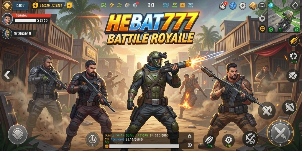 Screenshot HEBAT777 menunjukkan aksi pertempuran yang seru dan mendebarkan.