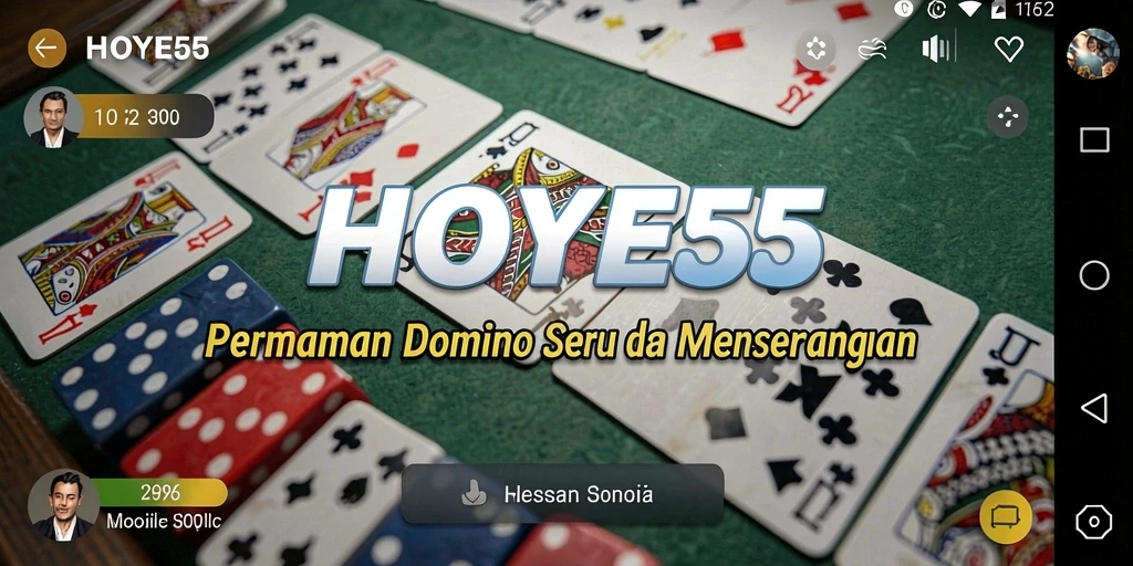 Tampilan gameplay menarik dari HOYE55 dengan efek visual yang menawan.