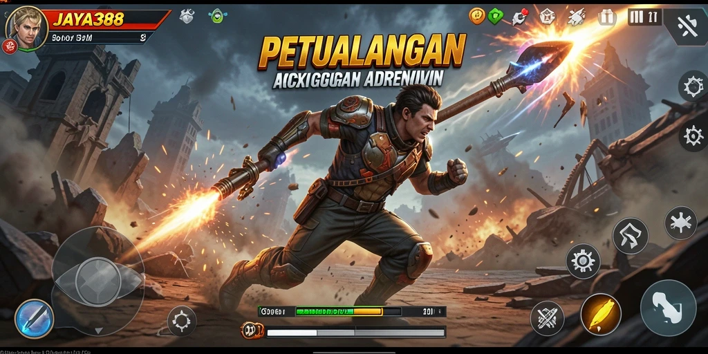Tampilan gameplay seru dan menantang dari JAYA388.