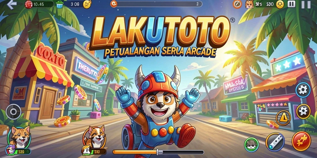 Screenshot gameplay seru LAKUTOTO dengan aksi cepat dan mengesankan.