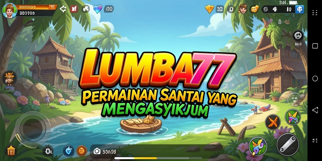 Gambar tampilan gameplay LUMBA77 yang seru dan penuh warna.