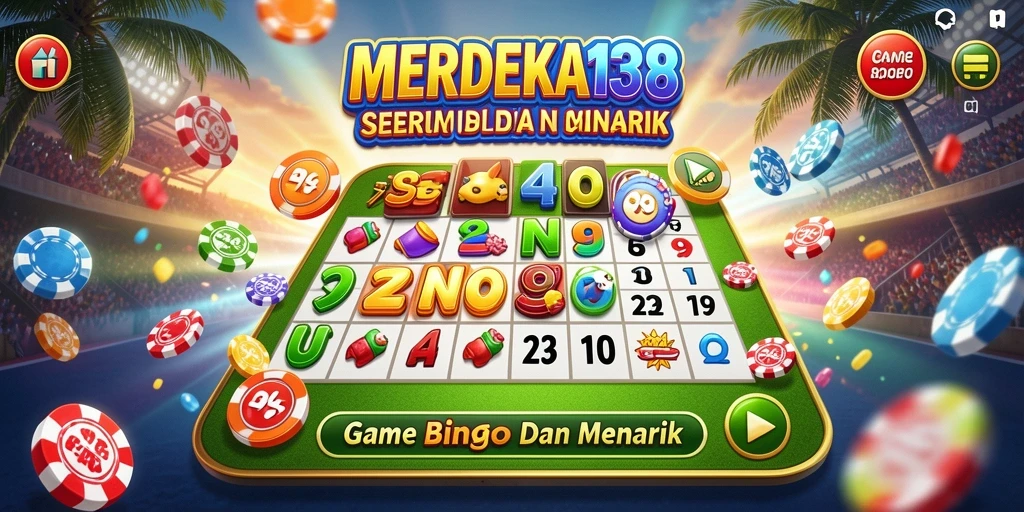 Tampilan gameplay menarik dari MERDEKA138 yang menggugah semangat Bingo.