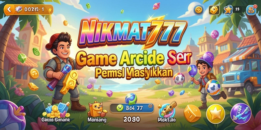 Tampilan gameplay NIKMAT777 yang seru dan menantang.
