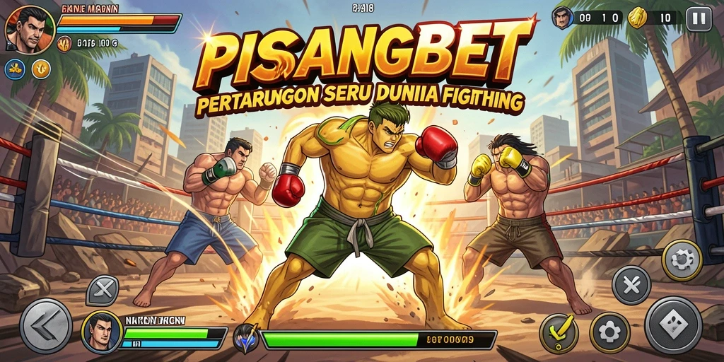 Tampilan aksi seru dari gameplay PISANGBET yang menegangkan.