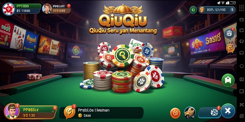 Tampilan gameplay QiuQiu yang seru dan menantang di PP8SLOT.