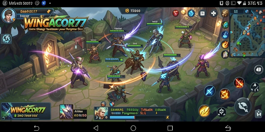 Tampilan gameplay WINGACOR77 yang penuh strategi dan aksi.